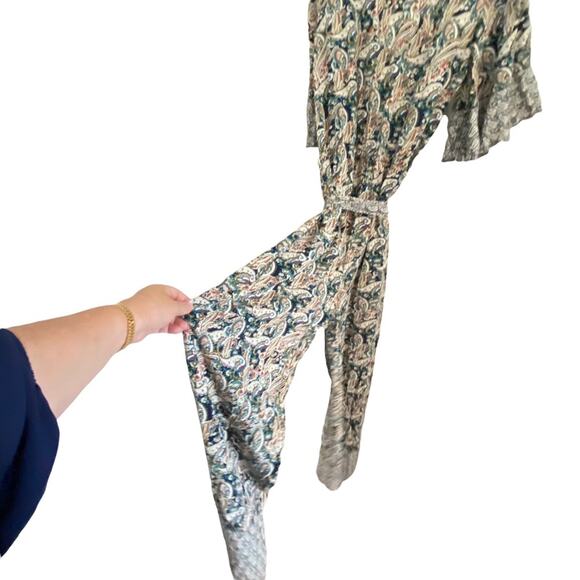 Chelsea + Violet Jumpsuit Womens Size Medium ruffle bell sleeve fairycore - Picture 6 of 9